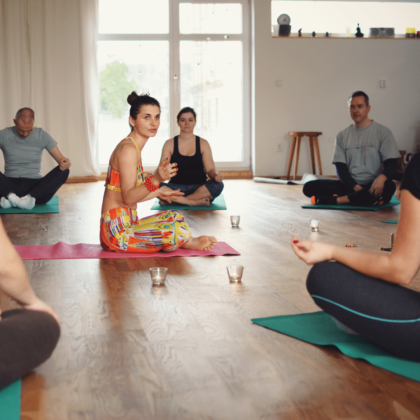 yoga class ads